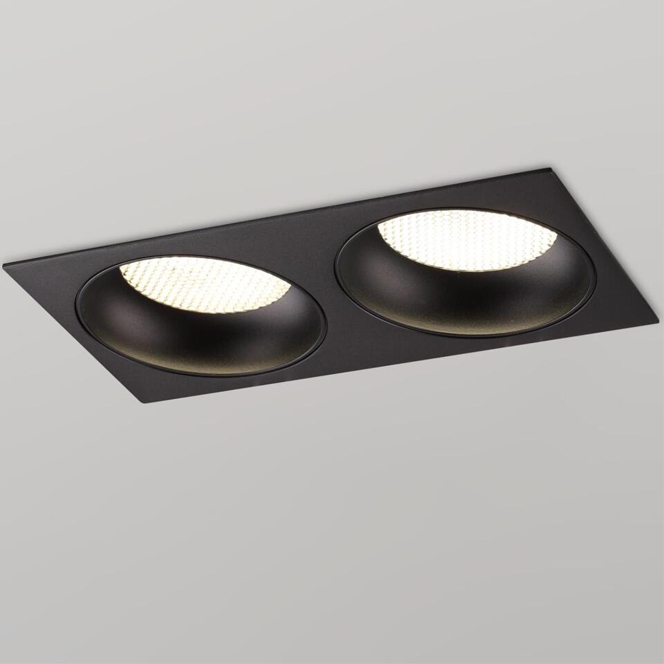 Фото №7  NOVOTECH 371008 WIR NT25 000 черный Светильник встраиваемый IP20 GX53 12W 220-240V GEMINI