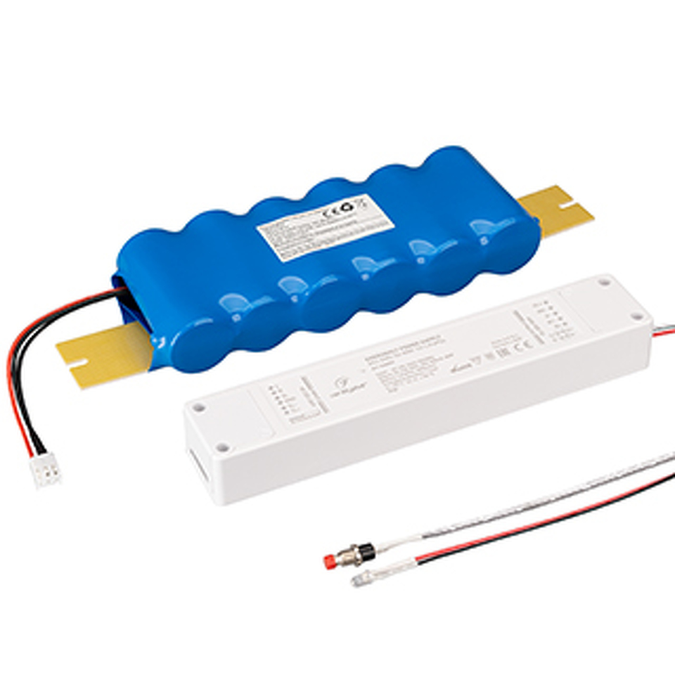 Фото №1  Arlight Блок аварийного питания ARJ-EMG-50-80W-1H-LiFePO4 ( IP20 Пластик, 3 года)