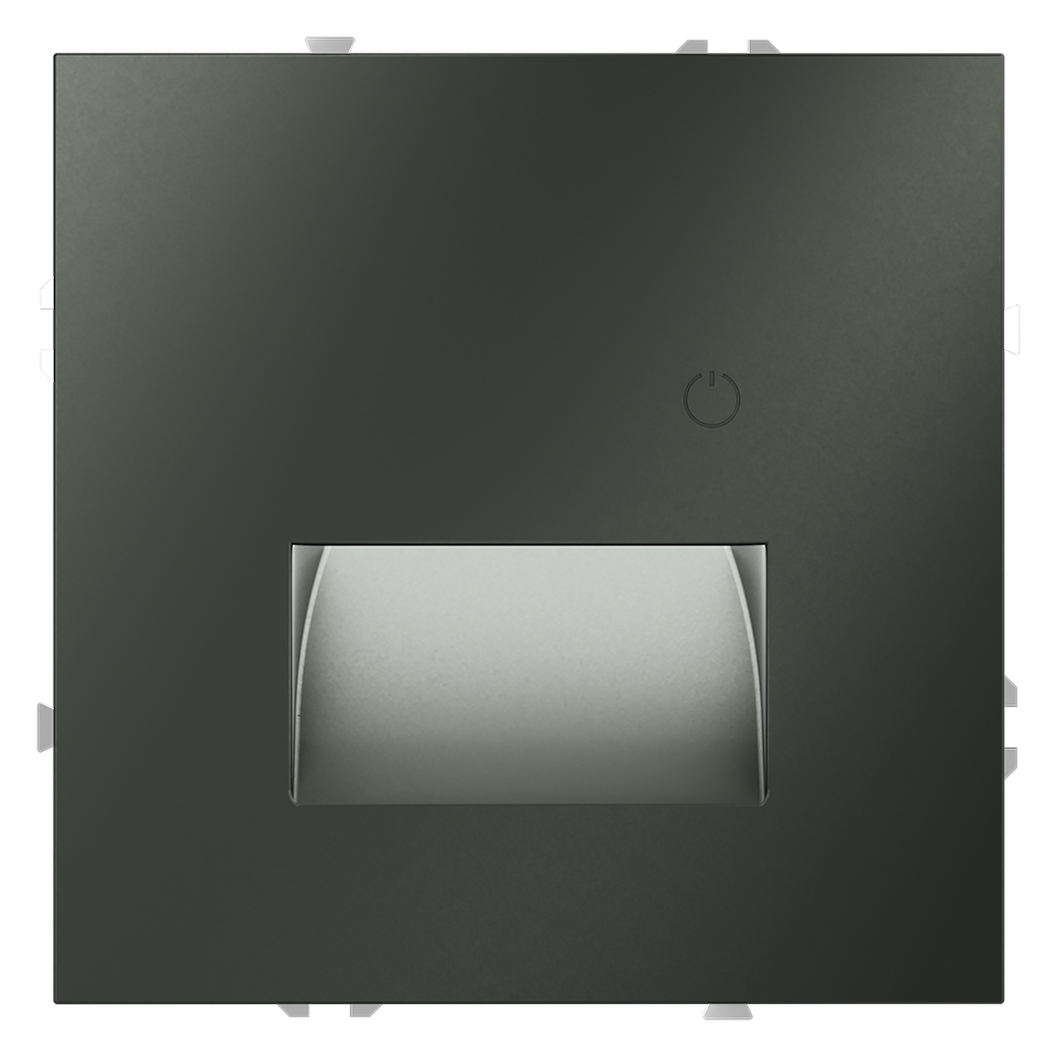 Фото №9  Розетка Подсветка светодиодная встраиваемая VOLTUM S70 с датчиком, (титан)
