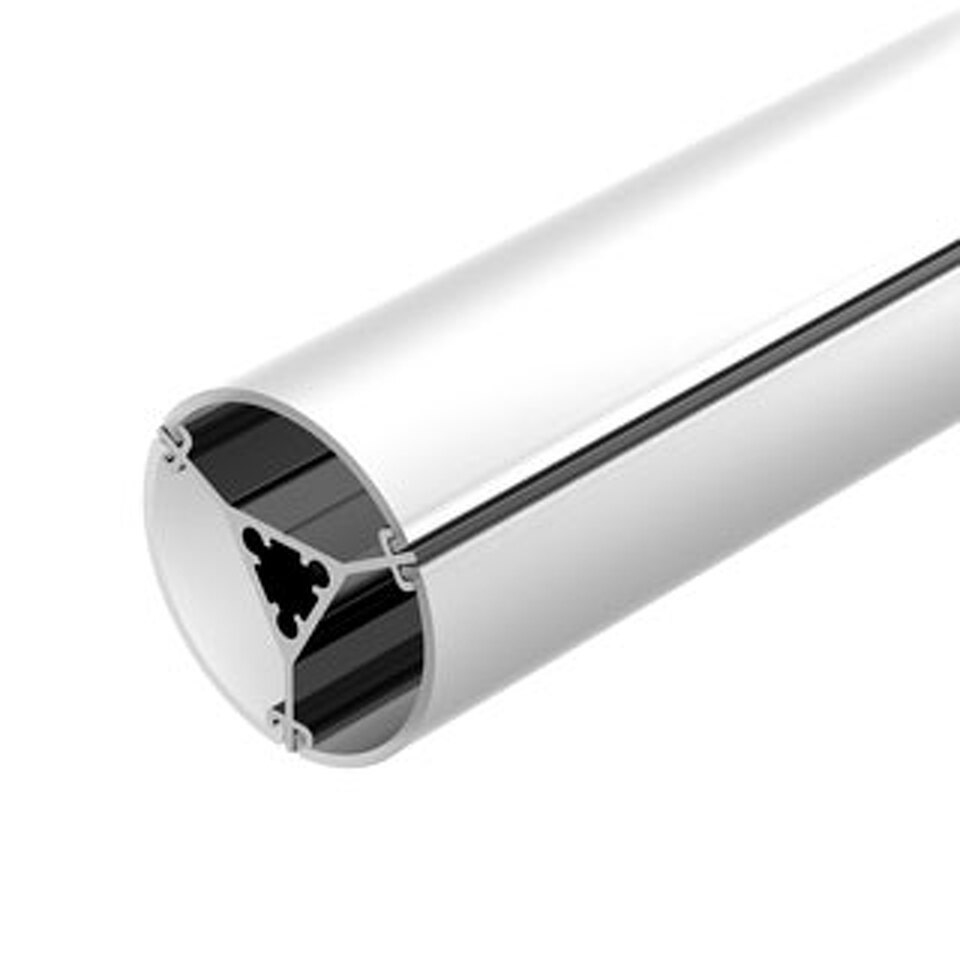 Фото №1  Arlight Профиль ROUND-D36-360-2500 ANOD BLACK ( Алюминий)