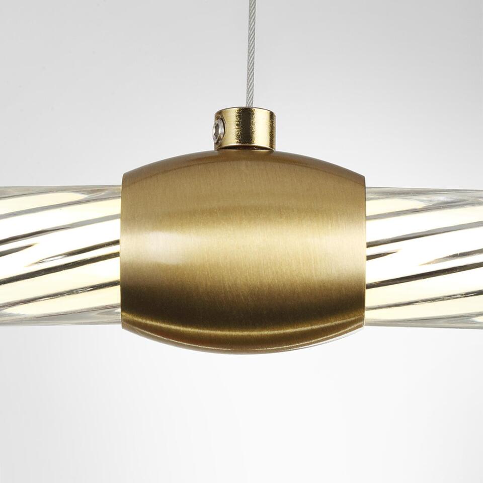 Фото №9  Подвесной светильник LUMION 8010/50L LEDIO LN25 000 золото/прозрачный, металл/акрилл Подвесной светильник LED 50W 220V 4000K TWINKLE