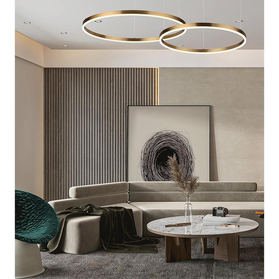 Фото №3  LUMION 6531/2L LEDIO LN26 263 латунь Основание для подвеса   220V ECHO