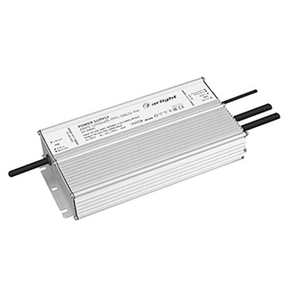 Фото №1  Arlight Блок питания ARPV-UH24600-PFC-DALI2-PH (24V, 25A, 600W) ( IP67 Металл, 7 лет)