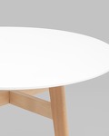 Превью фото №9  Стол обеденный Target Circle 90*90 белый