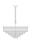 Превью фото №10  Подвесной светильник Подвесной светильник Maytoni MOD085PL-12BS