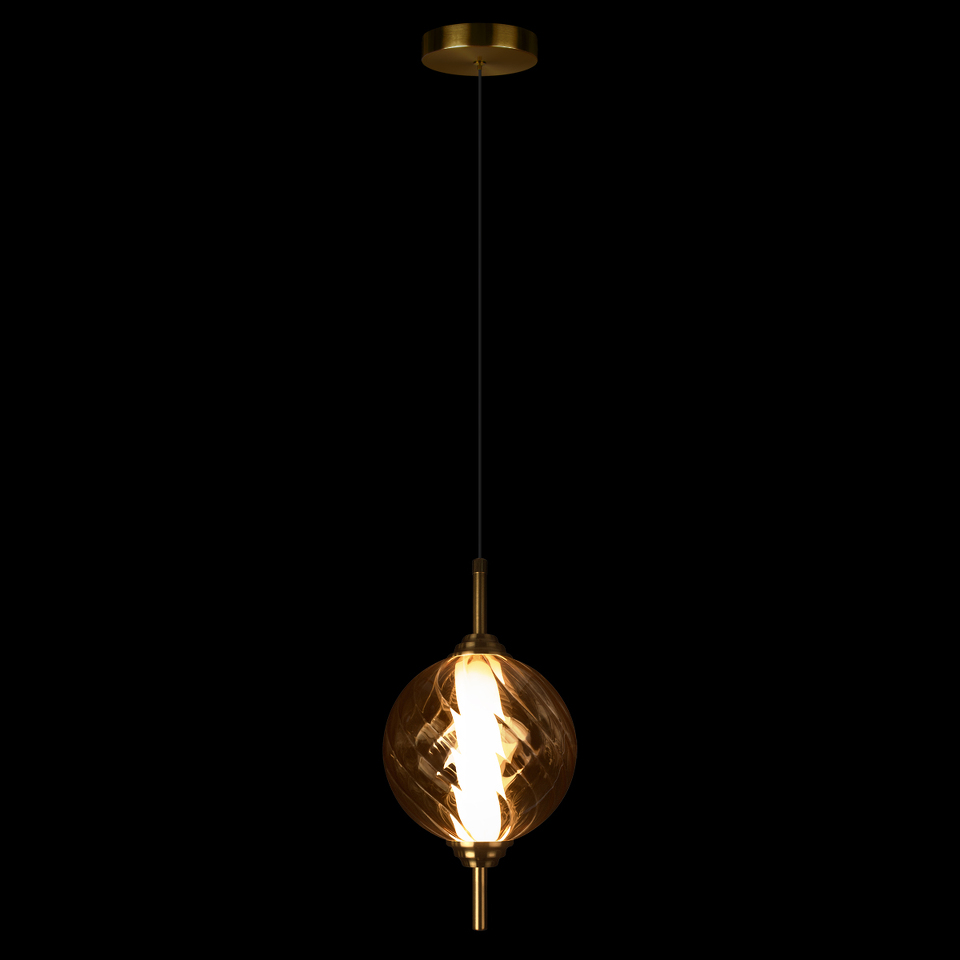 Фото №9  Подвесной светильник 10421/B Amber Подвесной светильник LOFT IT Helix
