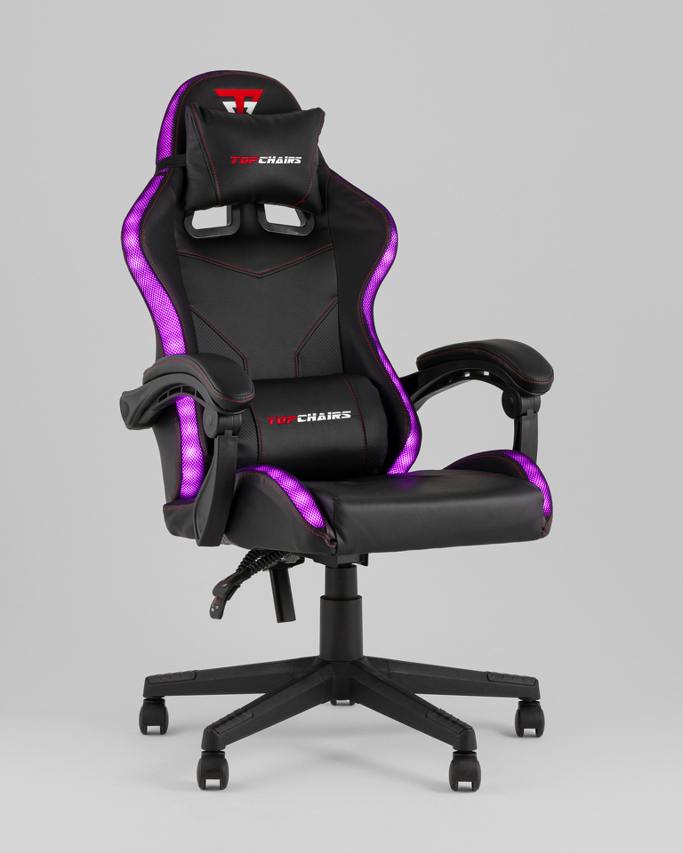 Фото №10  Кресло Кресло спортивное TopChairs Druid черный