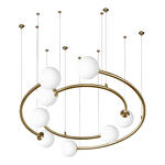 Превью фото №1  Подвесной светильник 10155/800 Gold Подвесной светильник LOFT IT Infinite
