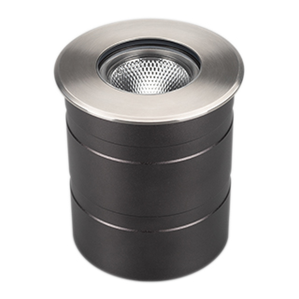 Фото №1  Arlight Светильник LTD-GROUND-R110-15W Day4000 (SL, 20 deg, 230V) ( IP67 Металл, 3 года)
