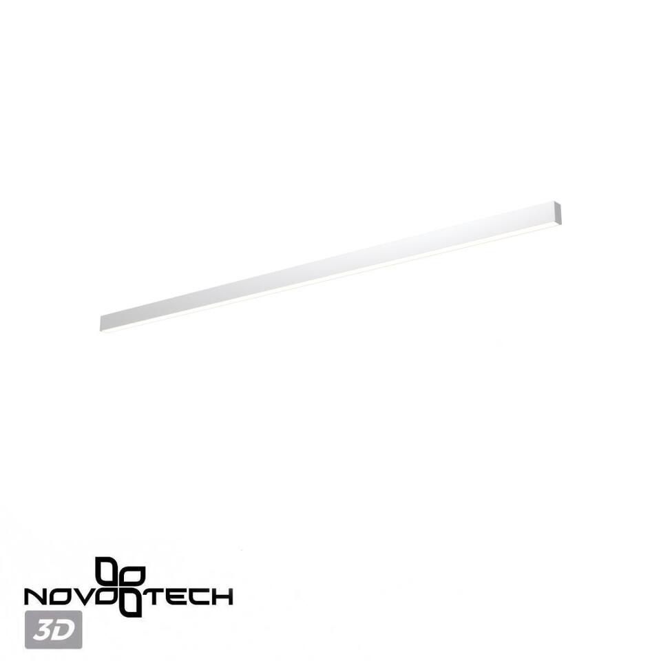Фото №8  NOVOTECH 359606 OVER NT25 000 белый Светильник линейный светодиод. с переключ. цв. температуры IP20 LED 60W 220-240V 3000К\4000К\6000К FATTO