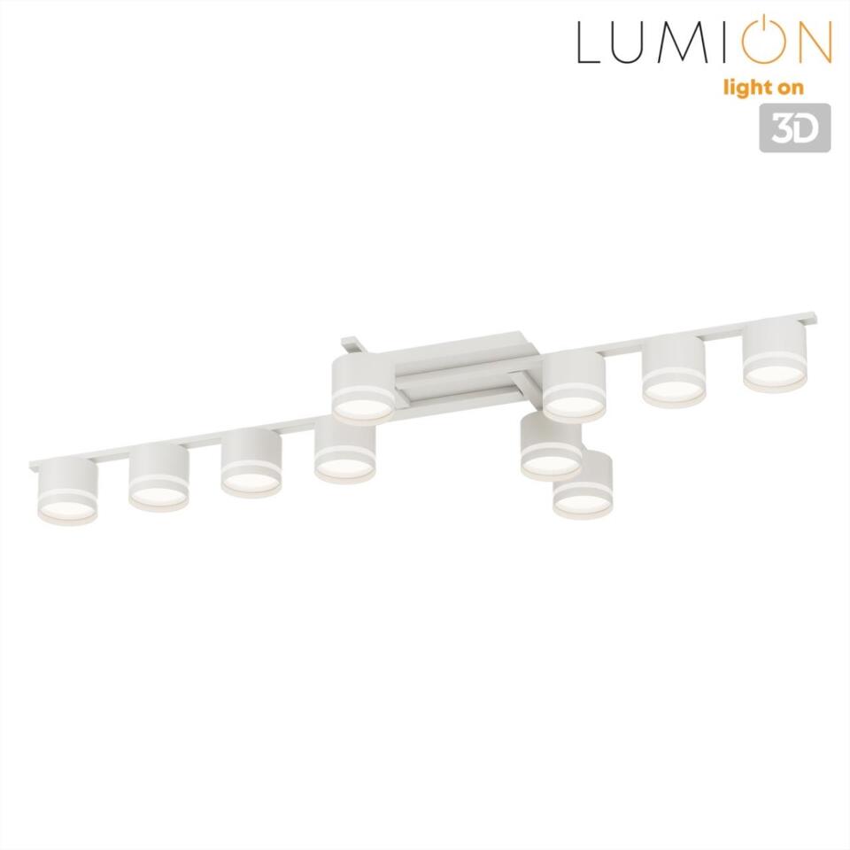 Фото №7  LUMION 8303/10C COMFI LN26 237 белый, металл Светильник потолочный GX53 LED 10*7W 220V AGNIA