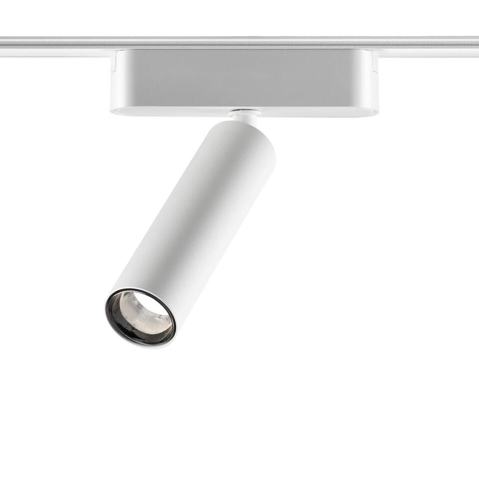 Фото №5  NOVOTECH 359085 SHINO NT23 182 белый Трековый светильник для низков. шинопровода IP20 LED 4000K 7W 48V 630Лм SMAL
