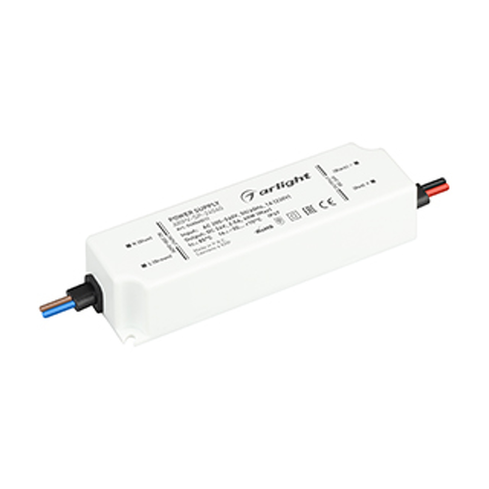 Фото №1  Arlight Блок питания ARPV-SP-24060 (24V, 2.5A, 60W) ( IP67 Пластик, 5 лет)