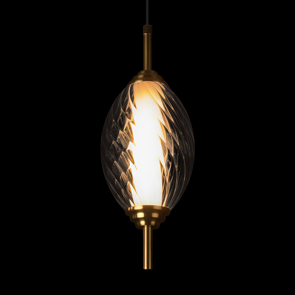 Фото №9  Подвесной светильник 10421/A Smoke Подвесной светильник LOFT IT Helix