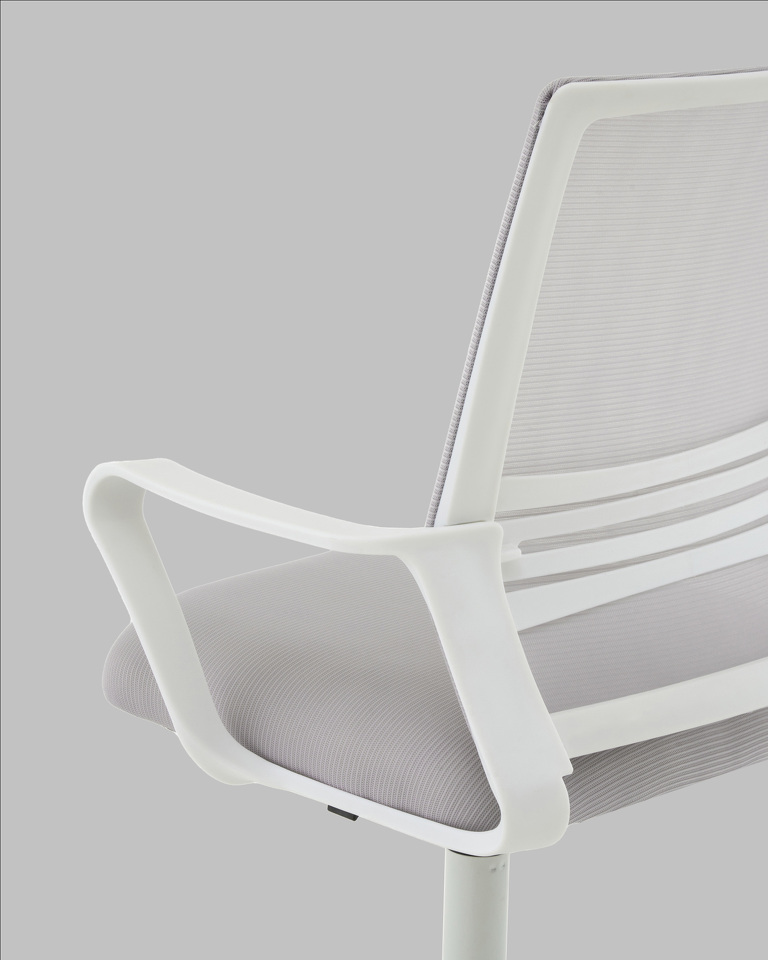 Фото №8  Кресло офисное TopChairs Simplex New серый