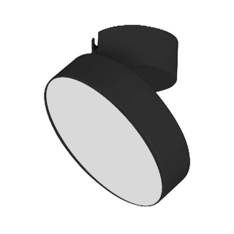 Фото №1  Arlight Светильник SP-RONDO-FLAP-R175-16W Day4000 (BK, 110 deg) ( IP40 Металл, 3 года)