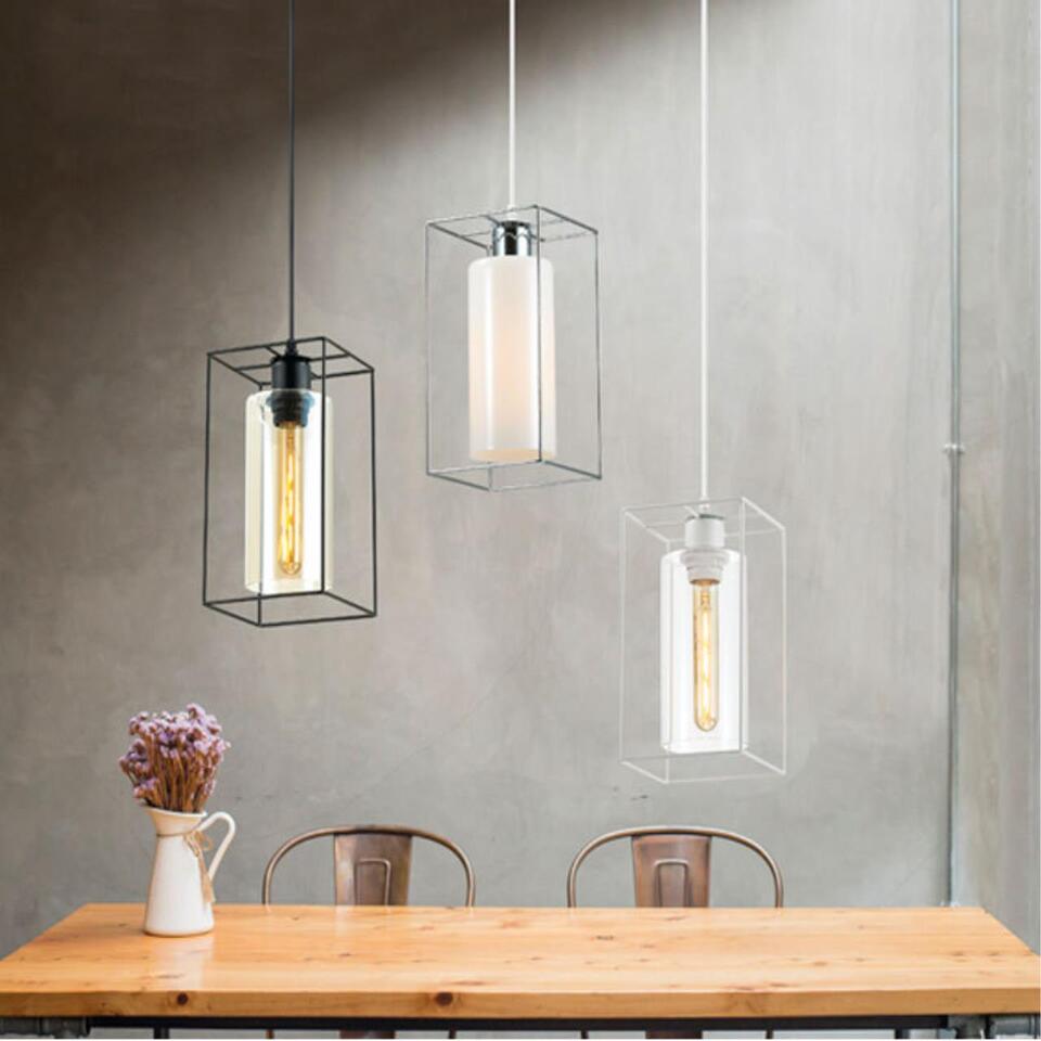 Фото №4  Подвесной светильник LUMION 3732/1 SUSPENTIONI LN26 413 белый Подвес E27 1*60W 220V ELLIOT