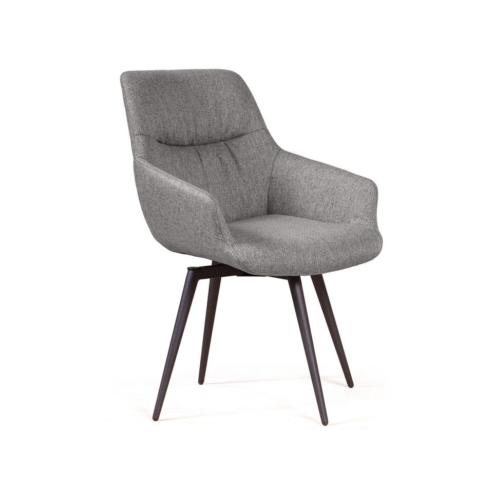 Фото №6  Top concept Стул Джордан поворотный 360 градусов, рогожка Wellton 994