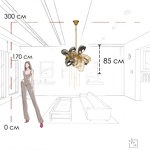 Превью фото №10  Люстра 10401/800S Подвесная люстра LOFT IT Britannica