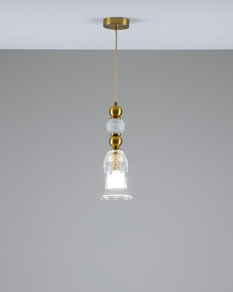 Фото №7  Подвесной светильник Светильник подвесной Moderli V10908-P Glassy
