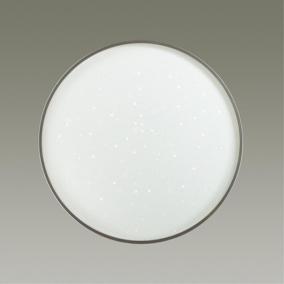 Фото №5  SONEX 2076/DL PALE SN 000 Светильник пластик/белый/серебристый LED 48Вт 3000-6300K D390 IP43 пульт ДУ GETA SILVER