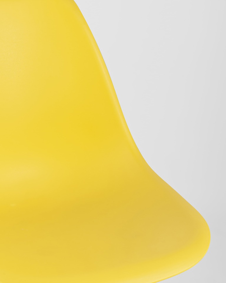 Фото №10  Стул Eames Style DSW желтый x4 (разборный каркас)