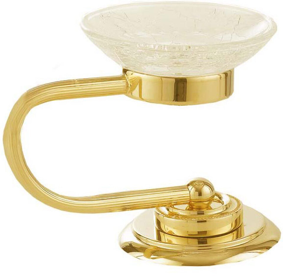 Фото №1  Boheme Настольная мыльница MURANO GOLD