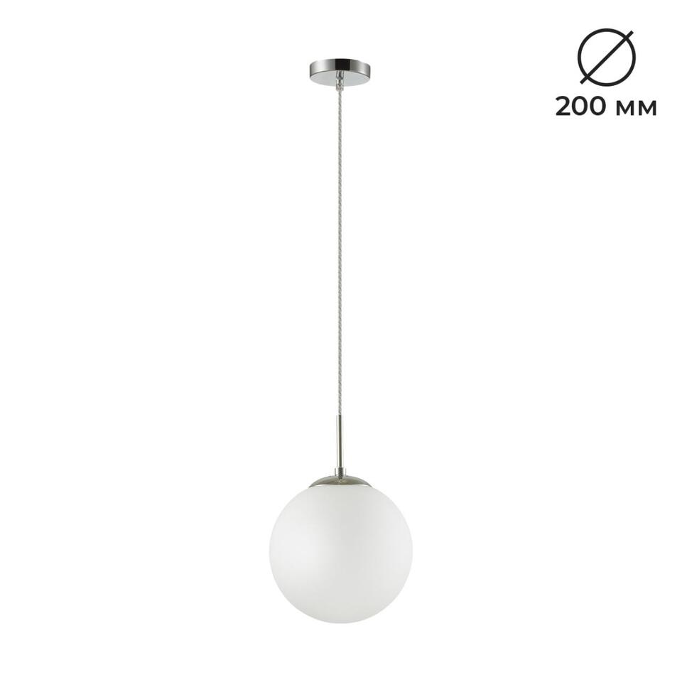 Фото №3  Подвесной светильник LUMION 4543/1B SUSPENTIONI LN26 409 хром Подвес E27 1*60W 220V SUMMER