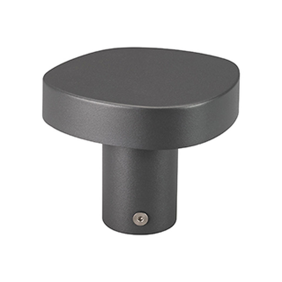 Фото №1  Arlight Светильник LGD-SWAMP-BOLL-H100-7W Warm3000 (GR, 93 deg, 230V) ( IP65 Металл, 3 года)