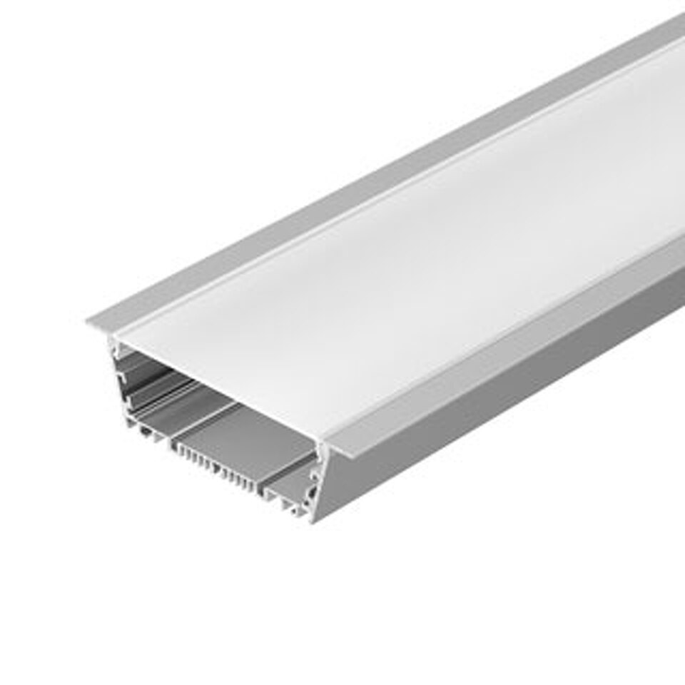 Фото №1  Arlight Профиль с экраном ARH-POWER-W120-F-2000 ANOD ( Алюминий)