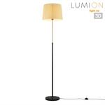 Превью фото №1  Торшер LUMION 8302/1F MODERNI LN26 519 бронза/черный/бежевый, металл/текстиль Торшер E27 1*60W 220V TUNE