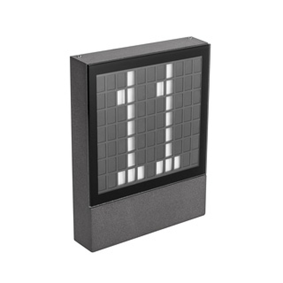 Фото №1  Arlight Светильник LGD-SIGN-WALL-S150x200-3W Warm3000 (GR, 148 deg, 230V) ( IP54 Металл, 3 года)