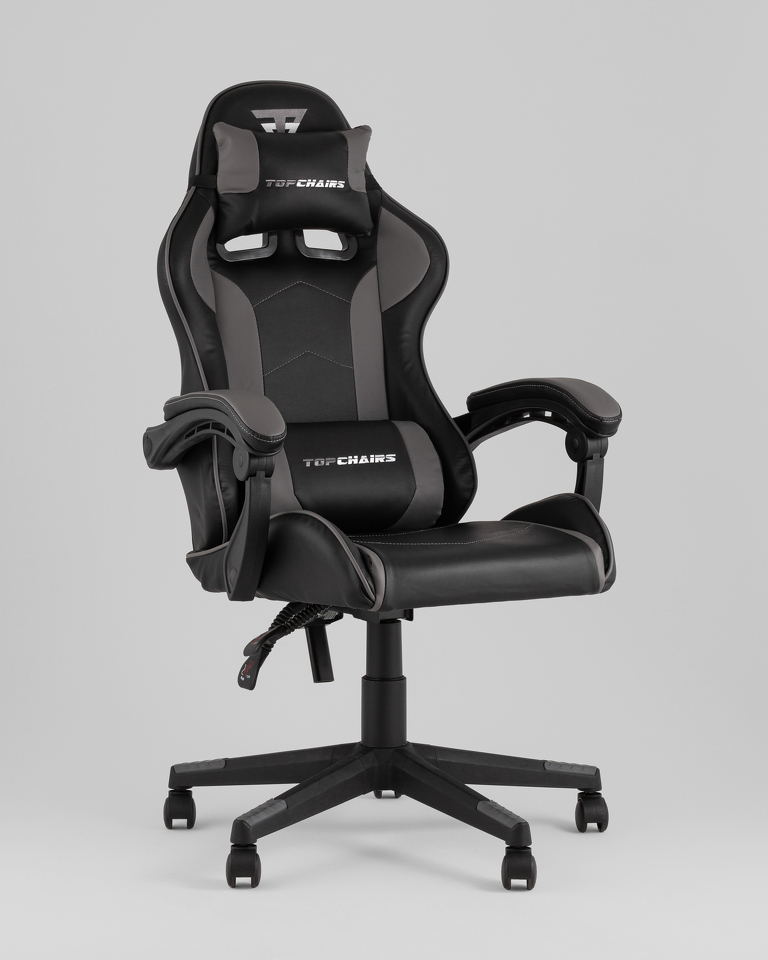 Фото №10  Кресло Кресло спортивное TopChairs Shadow черно-серый