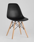 Превью фото №2  Стул Eames Style DSW черный (разборный каркас)