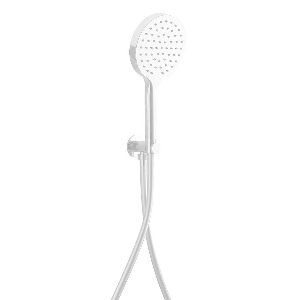 Фото №3  SD015BXX AQUAelite душевой гарнитур с лейкой из ABS пластика Матовый белый, HRP 43/04Q