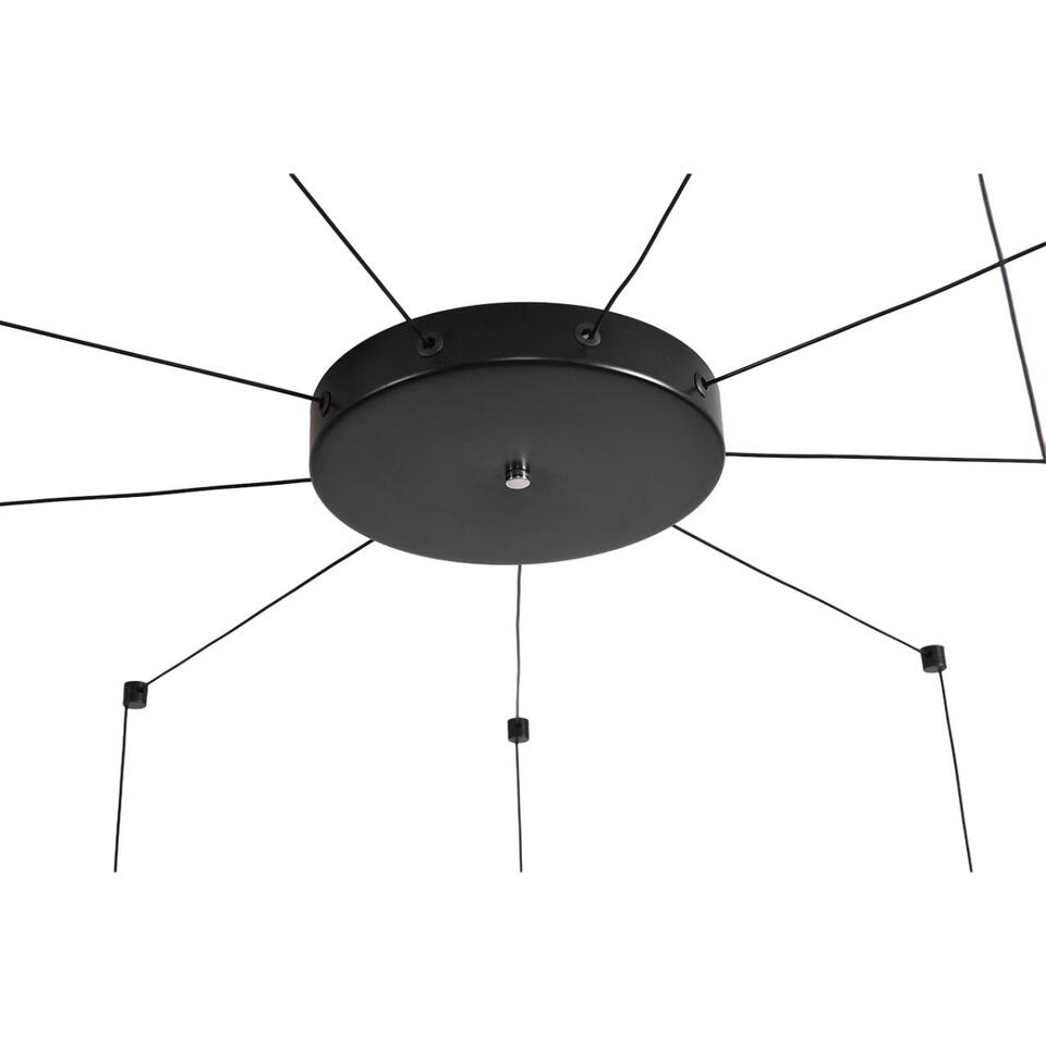 Фото №9  Люстра LUMION 8400/27L LEDIO LN26 000 черный/белый, металл/акрил Люстра LED 27W 3000K 220V STICK