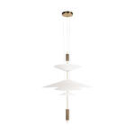 Превью фото №1  Подвесной светильник 10244/C Brass Подвесной светильник LOFT IT Skylar