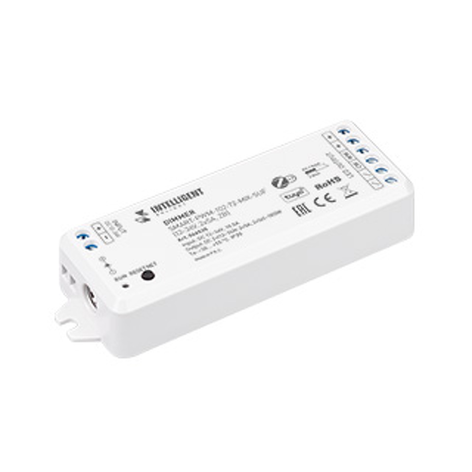 Фото №1  IARL INTELLIGENT ARLIGHT Диммер SMART-PWM-102-72-MIX-SUF (12-36V, 2x5A, ZB) ( Контроллер)