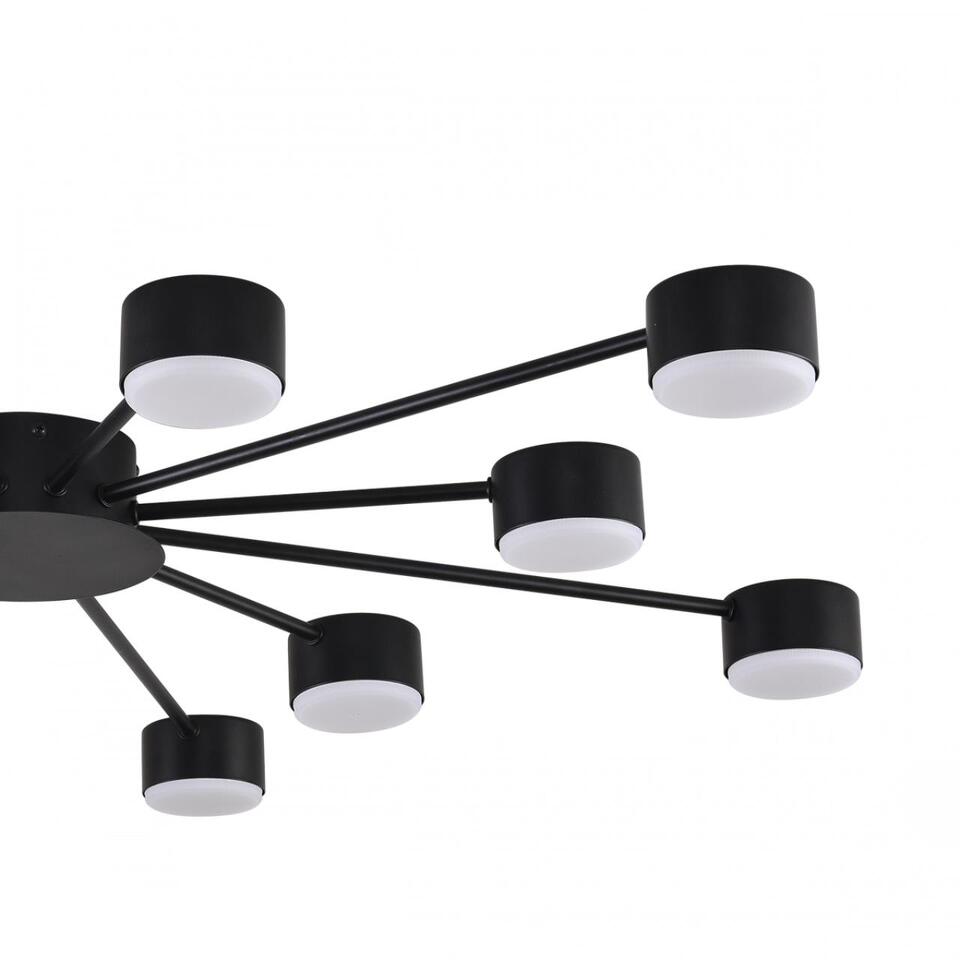 Фото №7  Люстра LUMION 8344/12C COMFI LN26 251 черный, металл Люстра GX53 LED 12*7W 220V TORINA