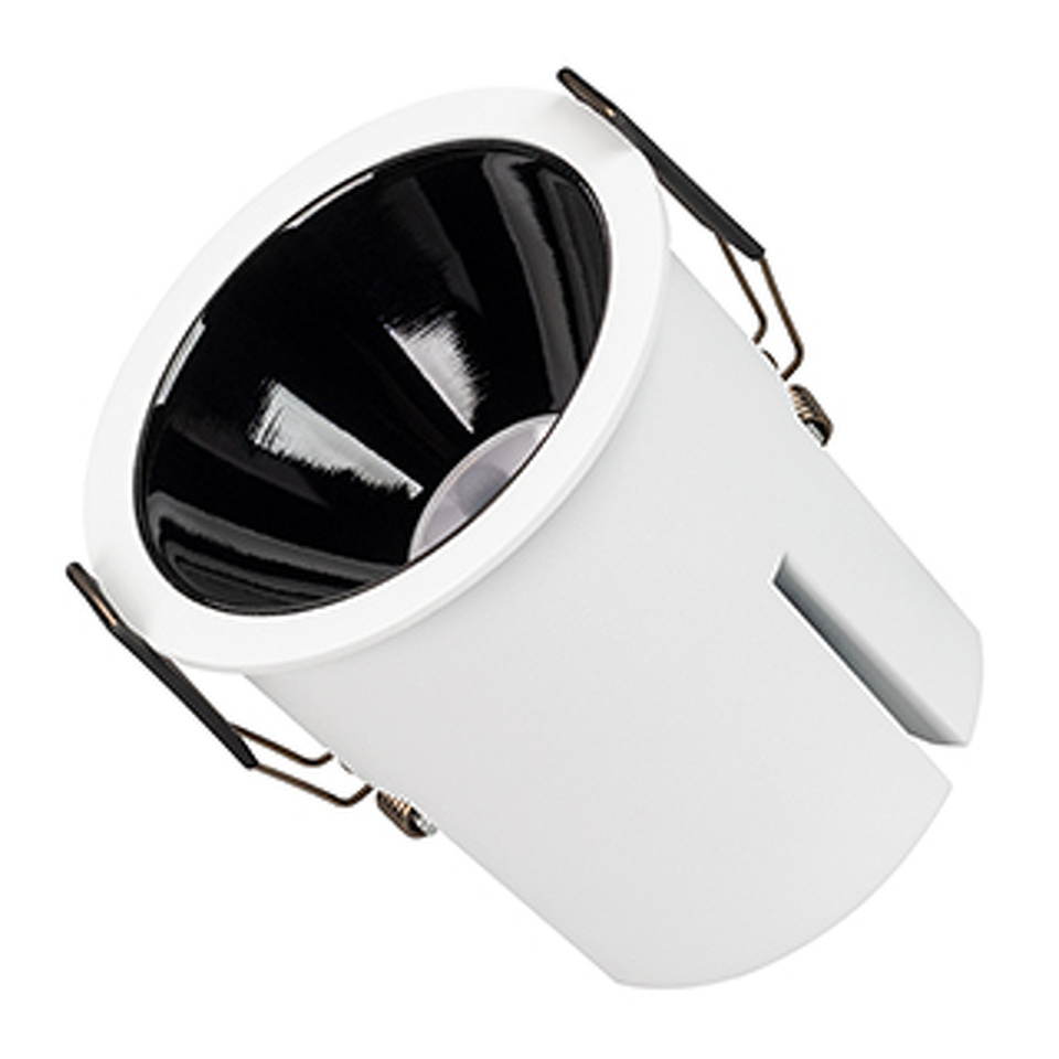 Фото №1  Arlight Светильник MS-ATLAS-BUILT-R90-25W Warm3000 (WH-BK, 30 deg, 230V) ( IP20 Металл, 5 лет)
