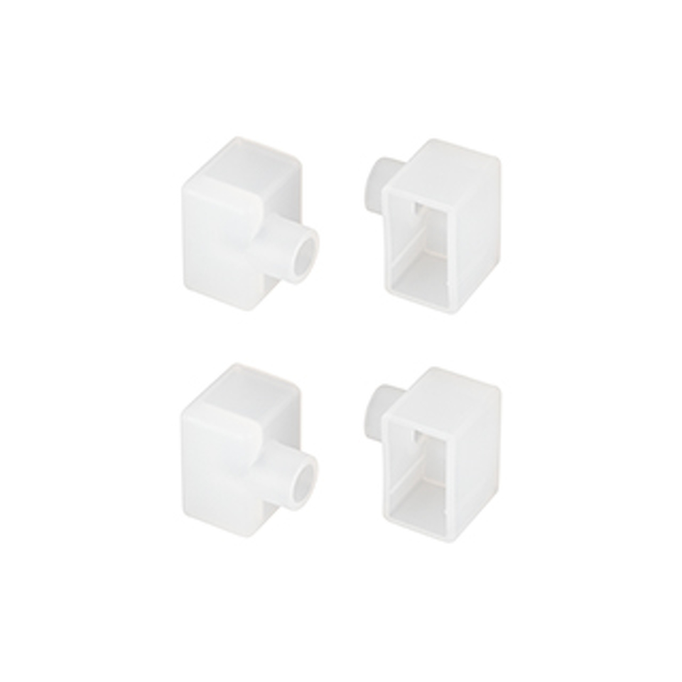 Фото №1  Arlight Заглушка WPH-FLEX-1018-SIDE WHITE с отверстием ( Пластик)