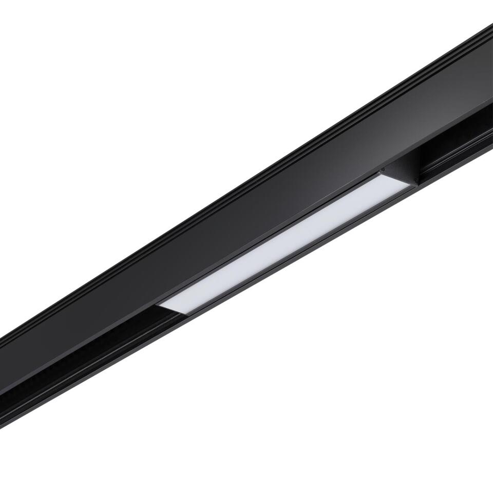 Фото №6  NOVOTECH 358517 SHINO NT21 082 черный Трековый светильник для низковольного шинопровода IP20 LED 4000K 12W 48V KIT