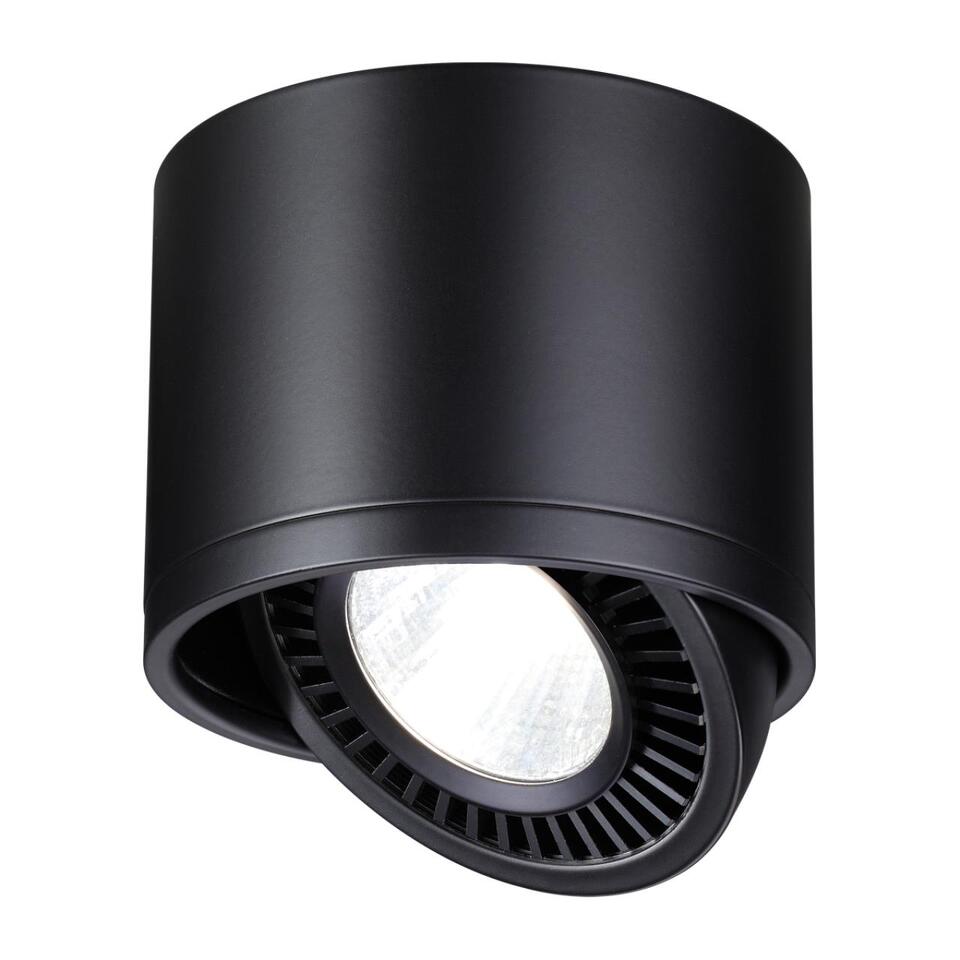 Фото №7  NOVOTECH 358814 OVER NT21 378 черный Светильник накладной светодиодный IP20 LED 18W 1600Лм 4000K 220V GESSO