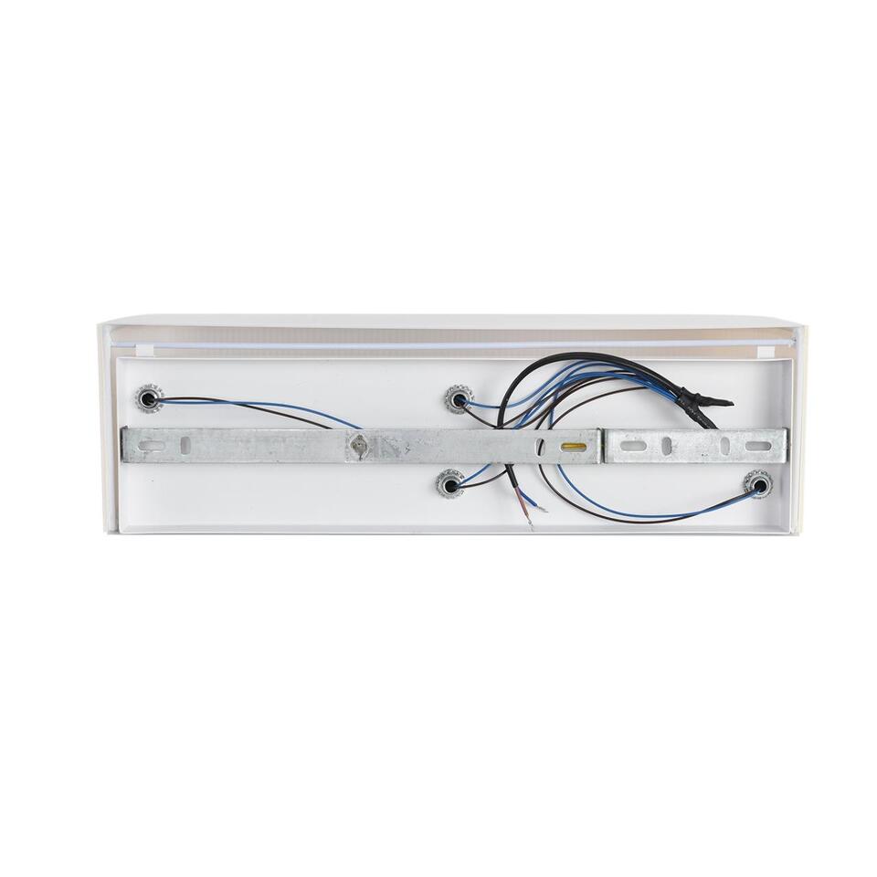 Фото №6  LUMION 8327/4W MODERNI LN26 424 белый/бежевый, металл/текстиль/пластик Бра E14 LED 4*10W 220V GOFERA