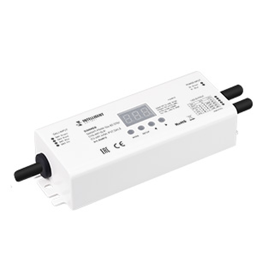 Фото №1  IARL INTELLIGENT ARLIGHT Диммер SMART-PWM-104-82-DT6/DT8-WP-SUF (12-48V, 4x5A, IP67, DALI) ( IP67 Пластик, 5 лет)