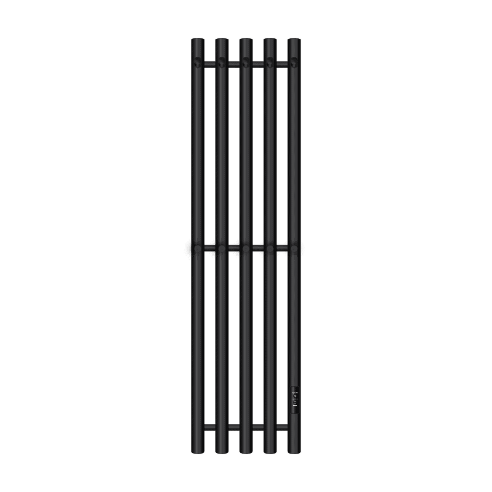 Фото №1  Полотенцесушитель Полотенцесушитель электрический Primoclima Sol R E Black 100*24 5