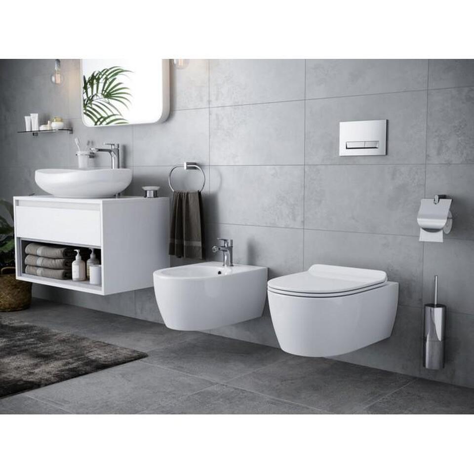 Фото №10  Унитаз Унитаз подвесной EXCELLENT Doto Pure Rim 54