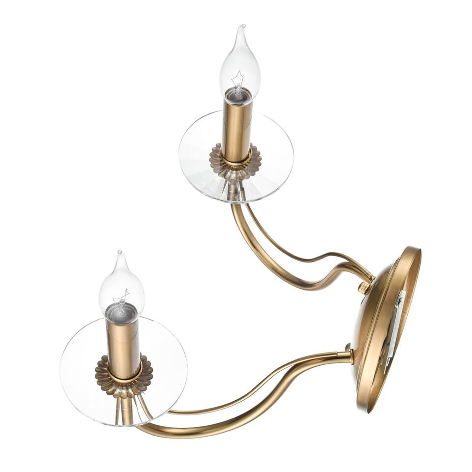 Фото №9  LUMION 8033/2W CLASSI LN26 000 металл/стекло, медь/прозрачный Бра E14 2*40W 220V INCANTO