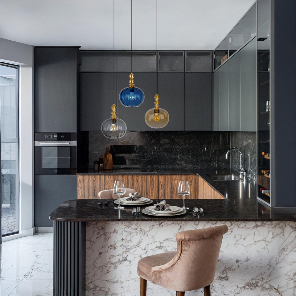 Фото №10  Подвесной светильник 10426 Amber Подвесной светильник LOFT IT Melon