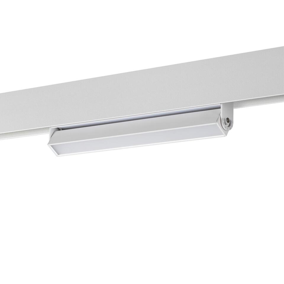 Фото №6  NOVOTECH 358538 SHINO NT21 158 белый Трековый светильник для низковольного шинопровода IP20 LED 4000K 12W 48V FLUM